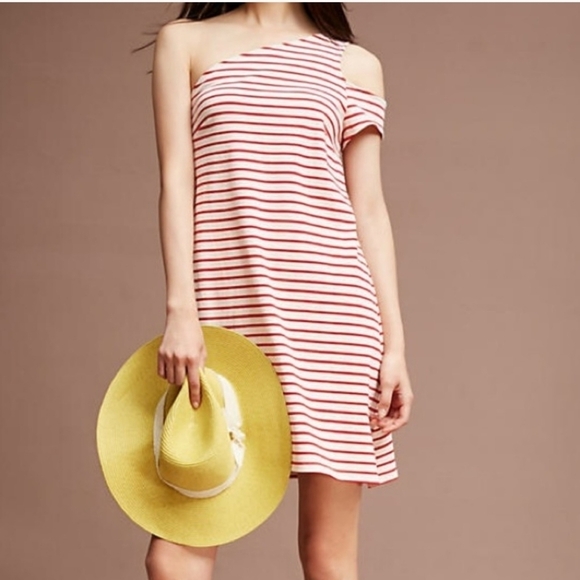 Anthropologie Marketa One-Shoulder Dress - Picture 1 of 5